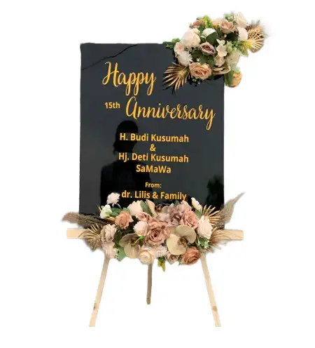 Papan Bunga Akrilik Malalayang Dua