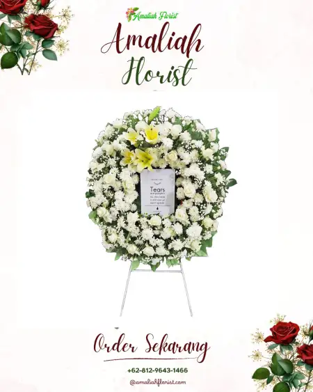 Krans Bunga Duka Malalayang Dua